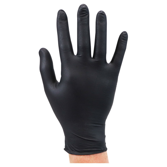 Picture of Coburn 6-mil Black Nitrile Gloves-Small-Box/100