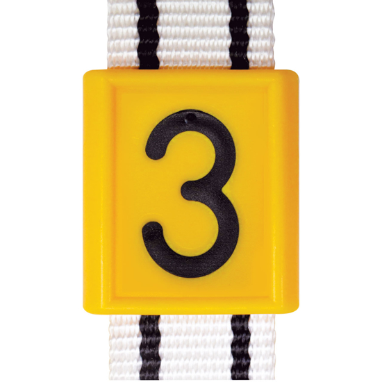 Picture of Yellow Neck Strap ID # 3