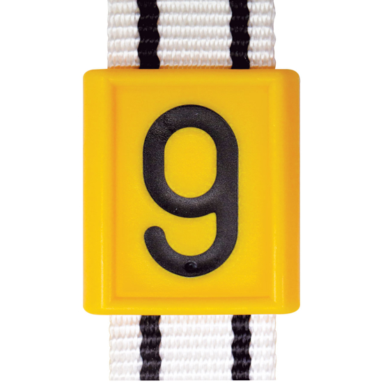 Picture of Yellow Neck Strap ID # 9